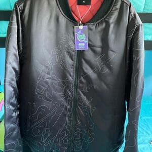 Fresh Hoods Black Bomber Jacket